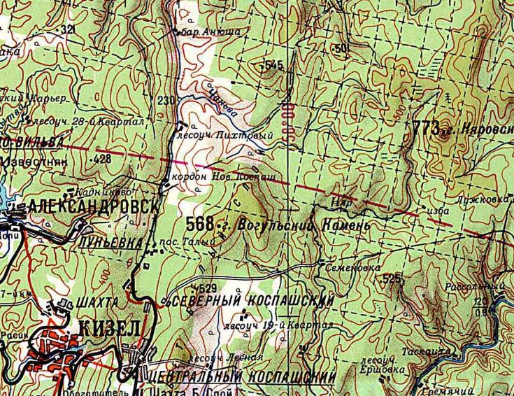 Луньевская узкоколейная железная дорога — схемы и топографические карты