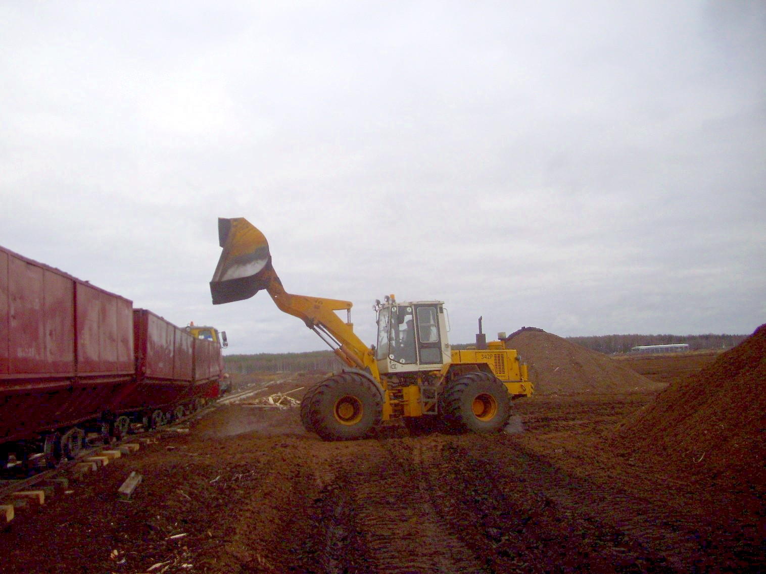 Узкоколейная  железная дорога торфопредприятия «Туршовка» —  фотографии, сделанные в 2011 году (часть 4)