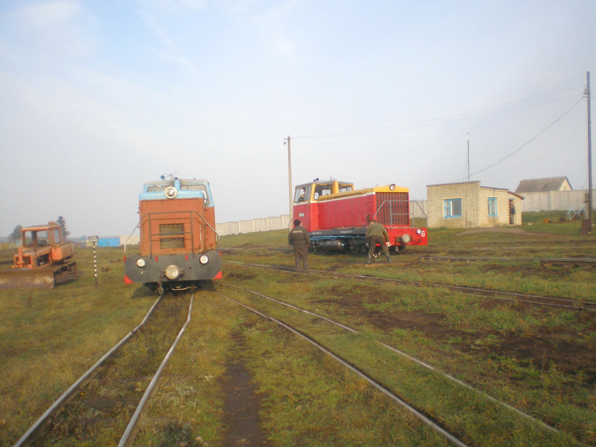 Узкоколейная  железная дорога   торфопредприятия «Усяж» —  фотографии, сделанные в 2008 году (часть 16)