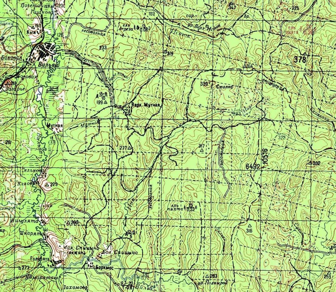 Никовская узкоколейная железная дорога — схемы и топографические карты