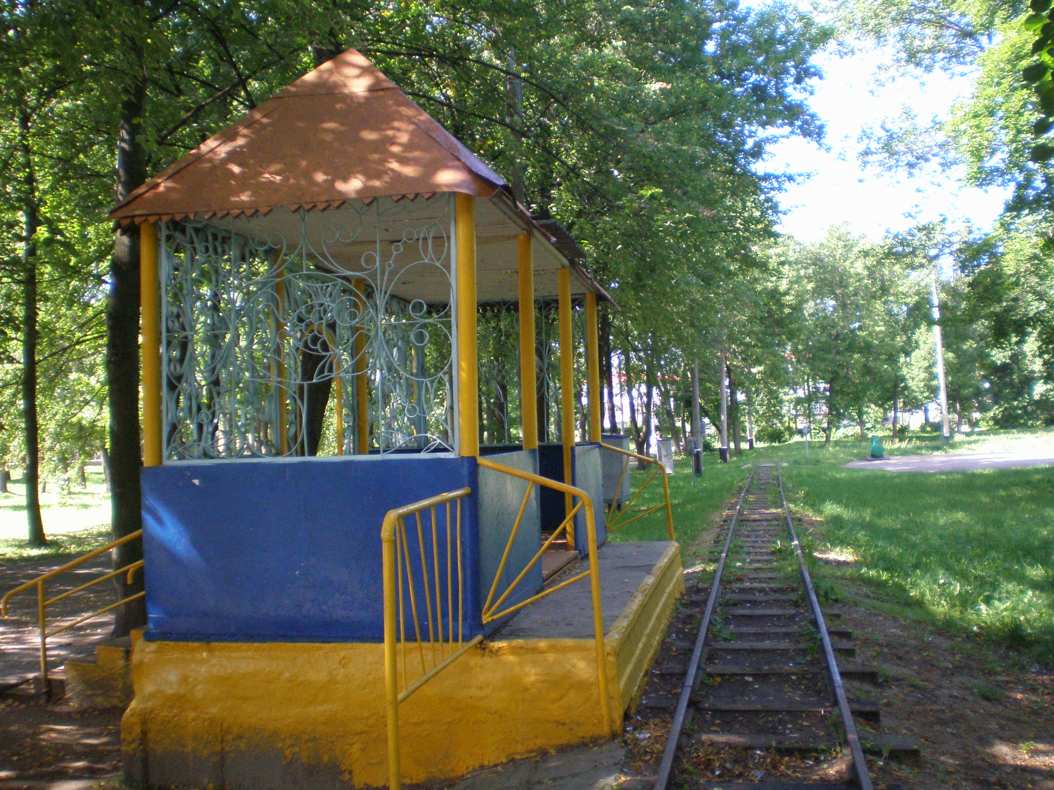 Малая Ярославская детская железная дорога — фотографии, сделанные в 2008 и 2009 годах