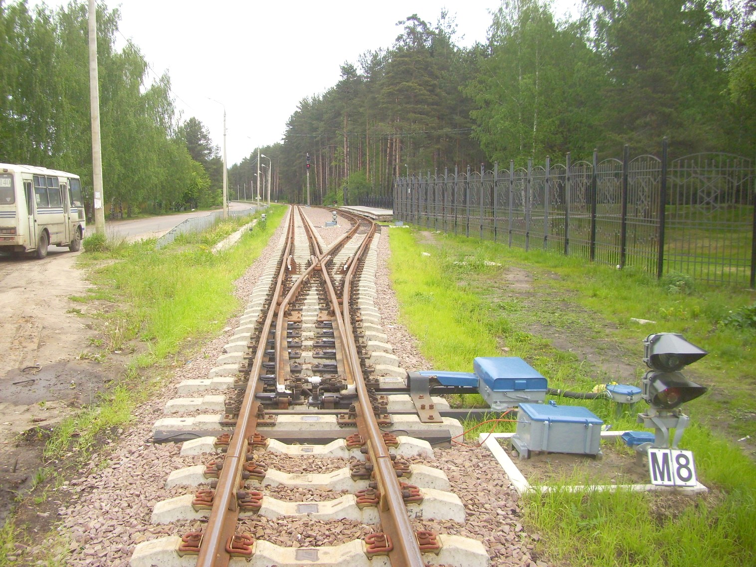 Ярославская (Малая Северная) детская железная дорога —  фотографии, сделанные в 2010 году (часть 2)