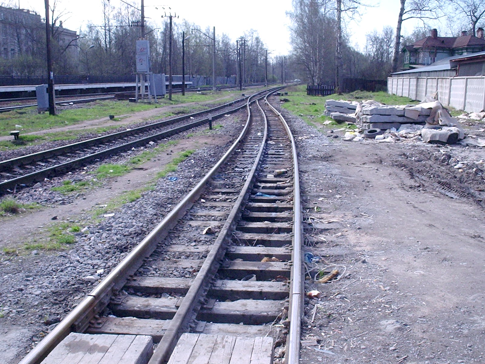 Малая Октябрьская  детская железная дорога — фотографии, сделанные в 2005 году (часть 1)
