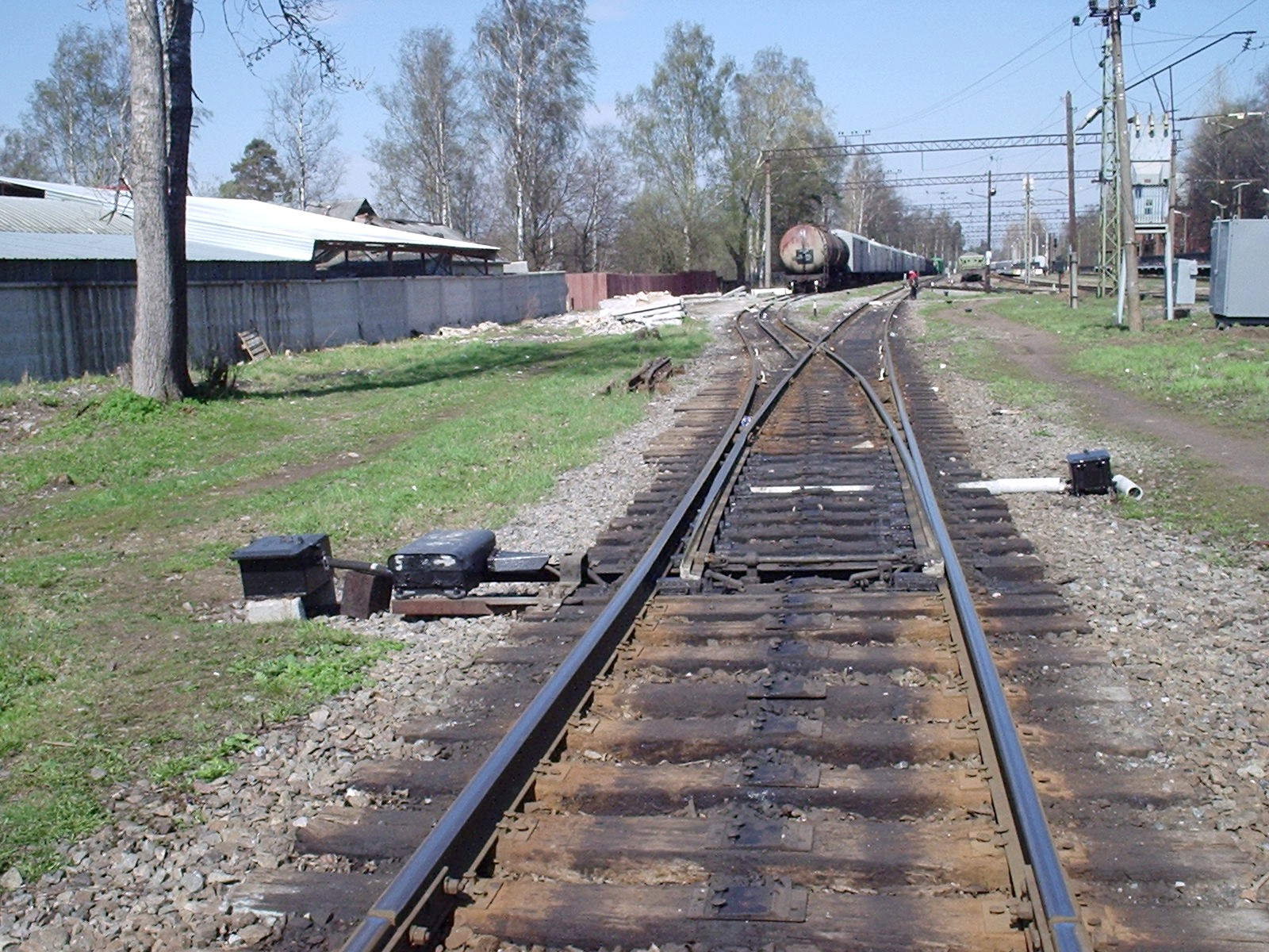 Малая Октябрьская  детская железная дорога — фотографии, сделанные в 2005 году (часть 6)