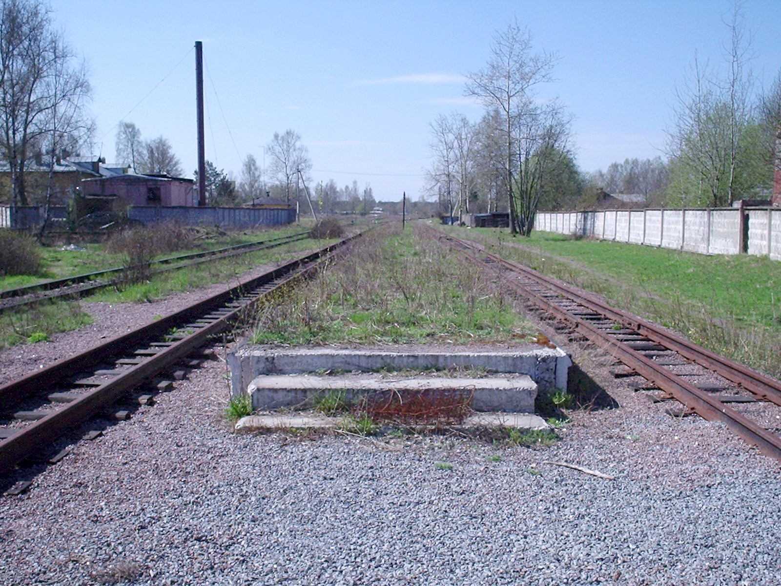 Малая Октябрьская  детская железная дорога — фотографии, сделанные в 2005 году (часть 3)