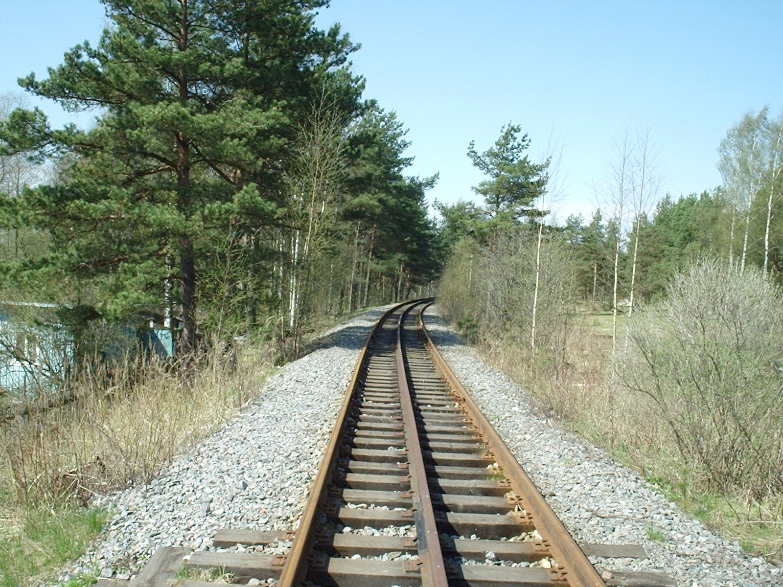 Малая Октябрьская  детская железная дорога — фотографии, сделанные в 2005 году (часть 4)