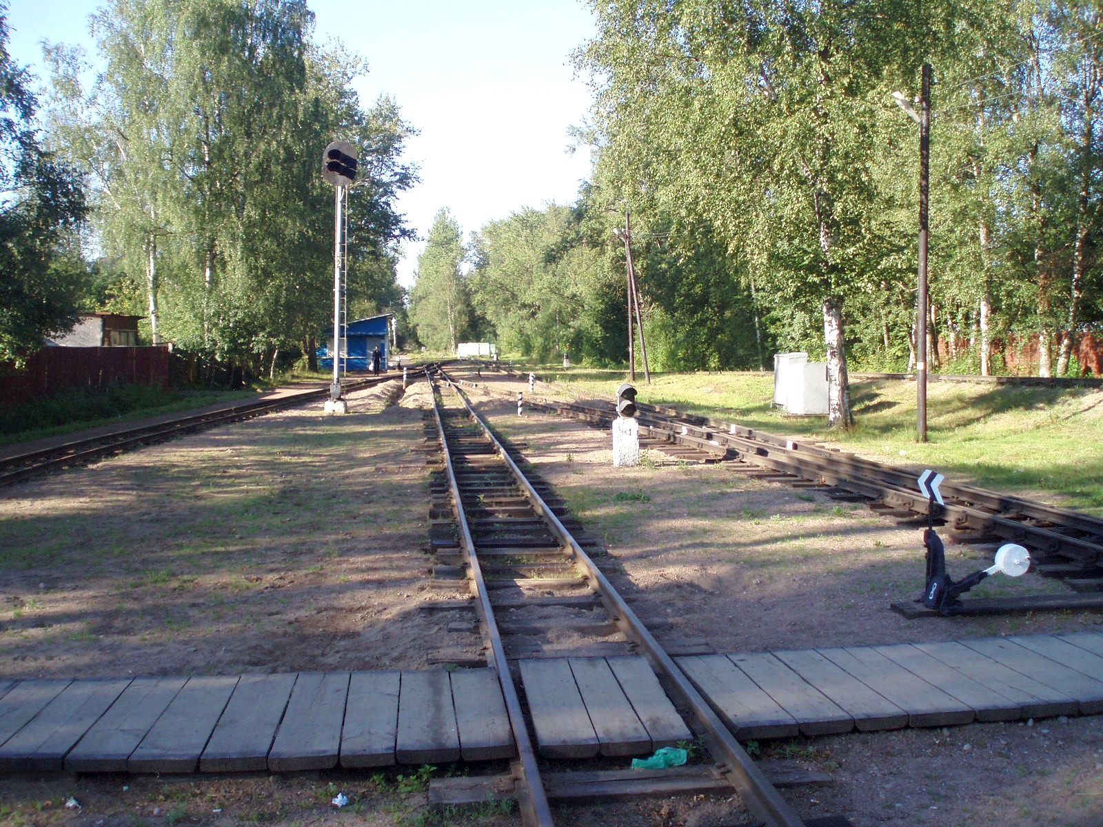 Малая Октябрьская  детская железная дорога — фотографии, сделанные в 2007 году
