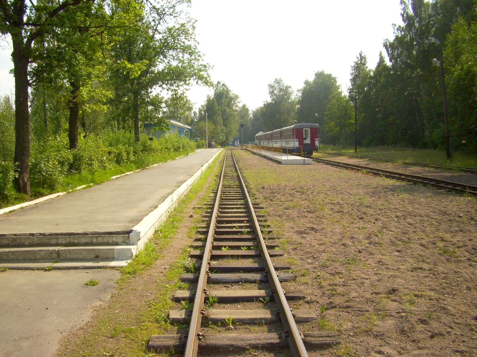 Малая Октябрьская детская железная дорога — фотографии, сделанные в 2010 году (часть 1)