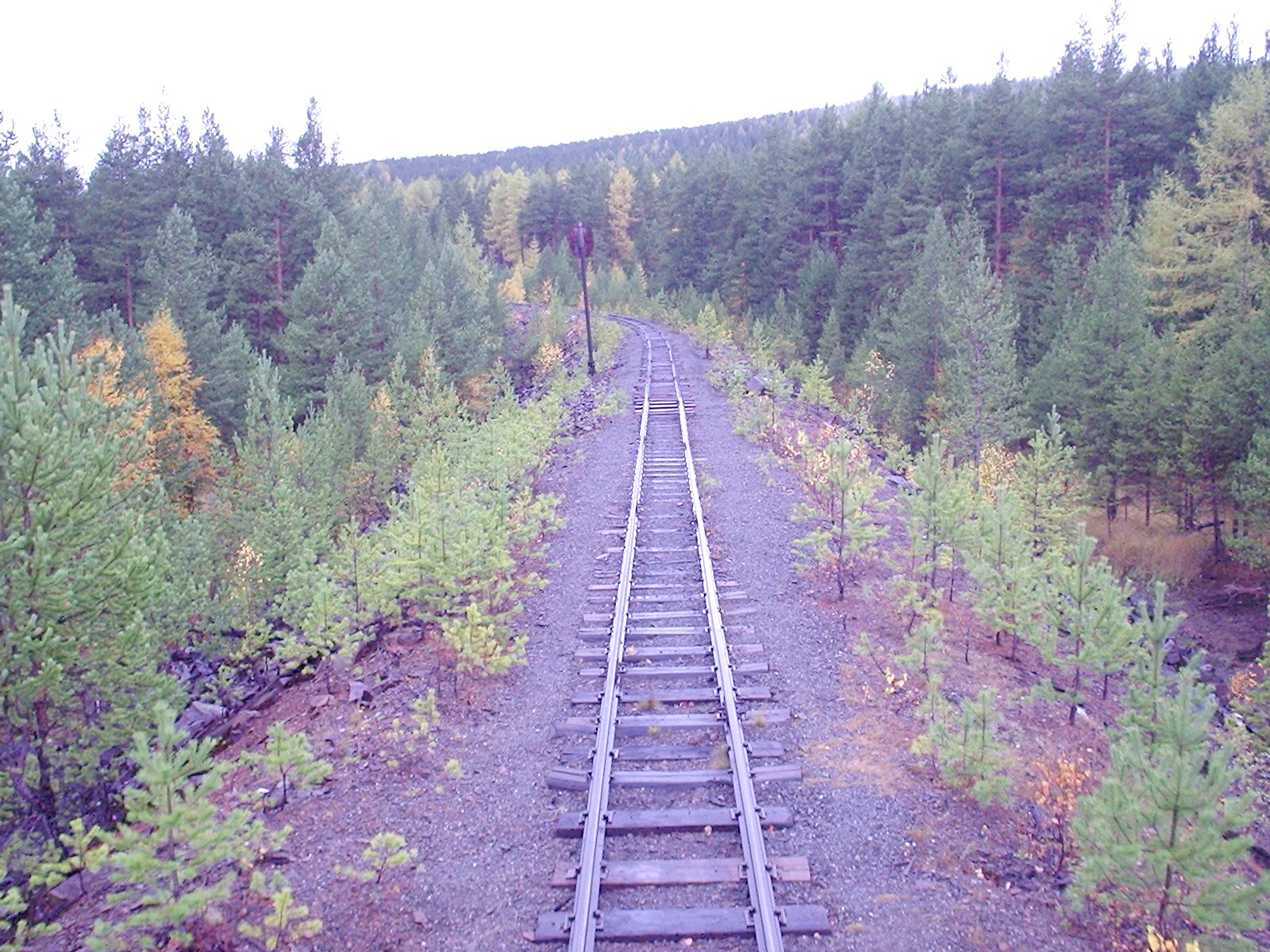 Висимо-Уткинская узкоколейная железная дорога  - фотографии, сделанные в 2006 году (часть 6)