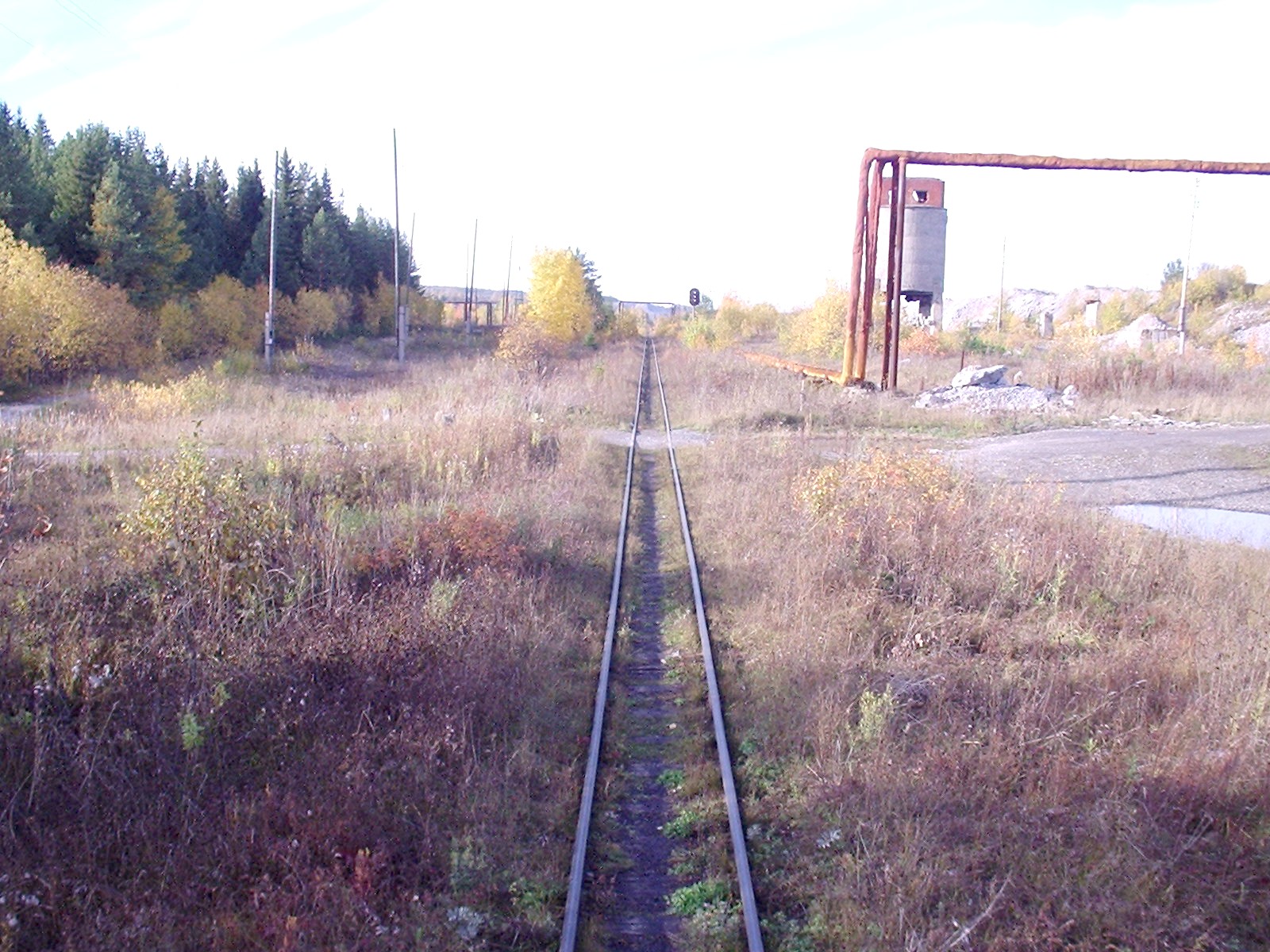 Висимо-Уткинская узкоколейная железная дорога  - фотографии, сделанные в 2006 году (часть 12)