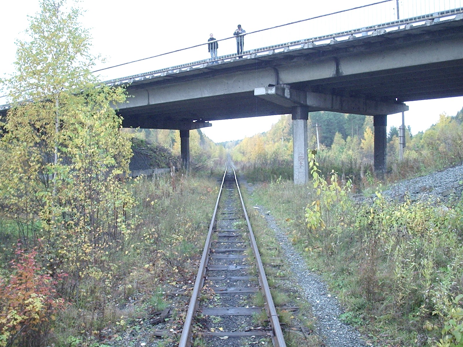 Висимо-Уткинская узкоколейная железная дорога  - фотографии, сделанные в 2006 году (часть 4)
