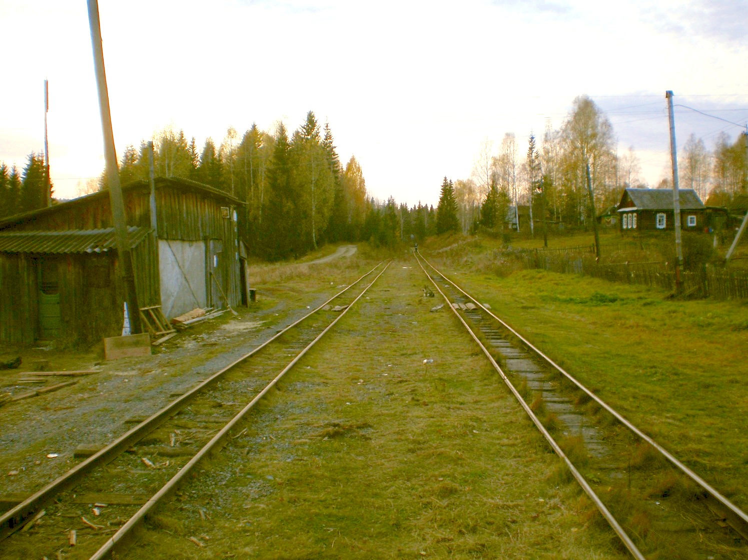 Висимо-Уткинская узкоколейная железная дорога  — фотографии, сделанные в 2007 году (часть 12)
