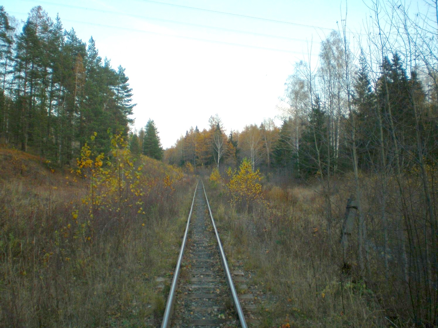 Висимо-Уткинская узкоколейная железная дорога  — фотографии, сделанные в 2007 году (часть 13)