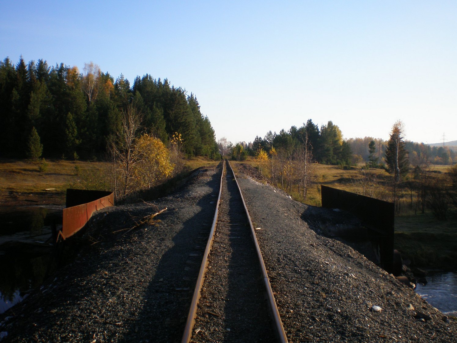 Висимо-Уткинская узкоколейная железная дорога  — фотографии, сделанные в 2007 году (часть 19)