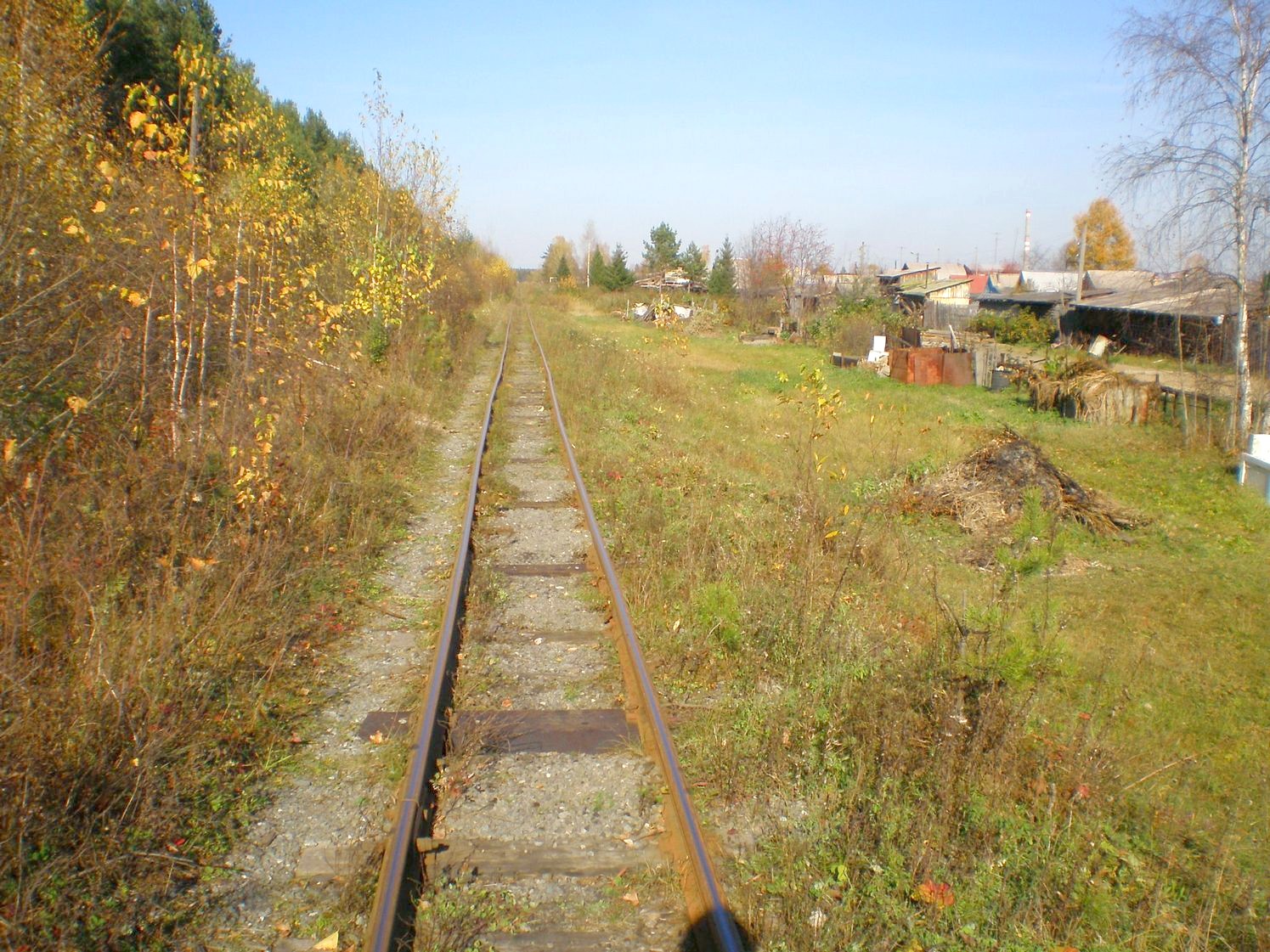 Висимо-Уткинская узкоколейная железная дорога  — фотографии, сделанные в 2007 году (часть 29)