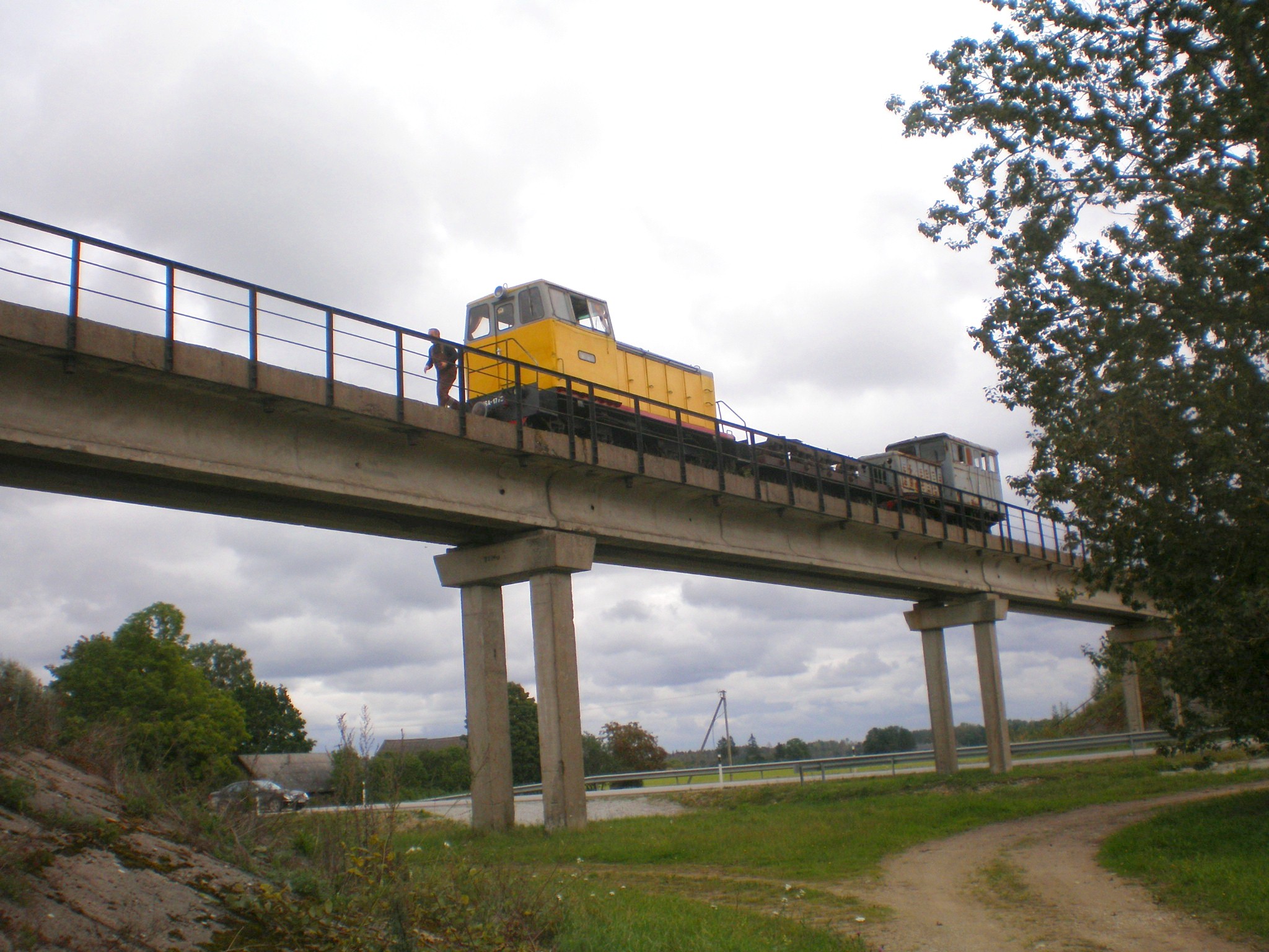 Узкоколейная железная дорога Тоотси — Лавассааре — фотографии, сделанные в 2008 году (часть 26)