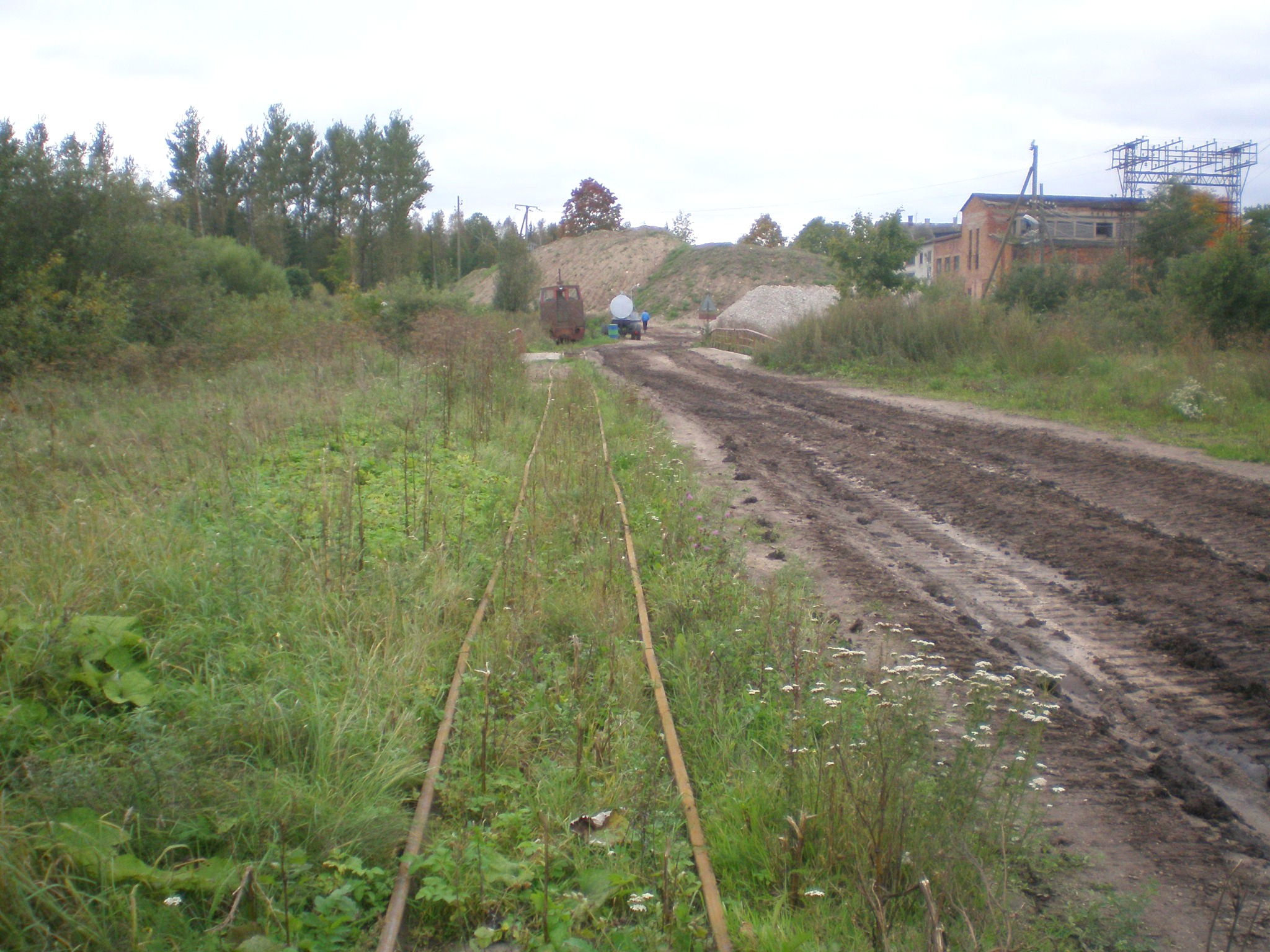 Узкоколейная железная дорога торфопредприятия Улила  —  фотографии, сделанные в 2008 году (часть 1)
