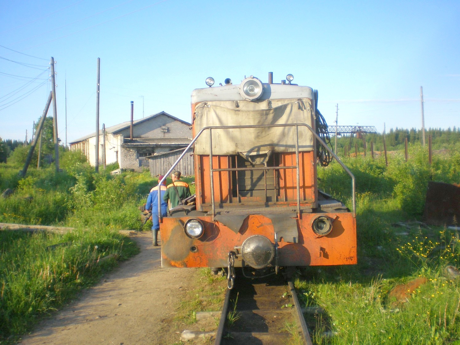 Ивакшанская узкоколейная железная дорога — фотографии, сделанные в 2009 году (часть 1)