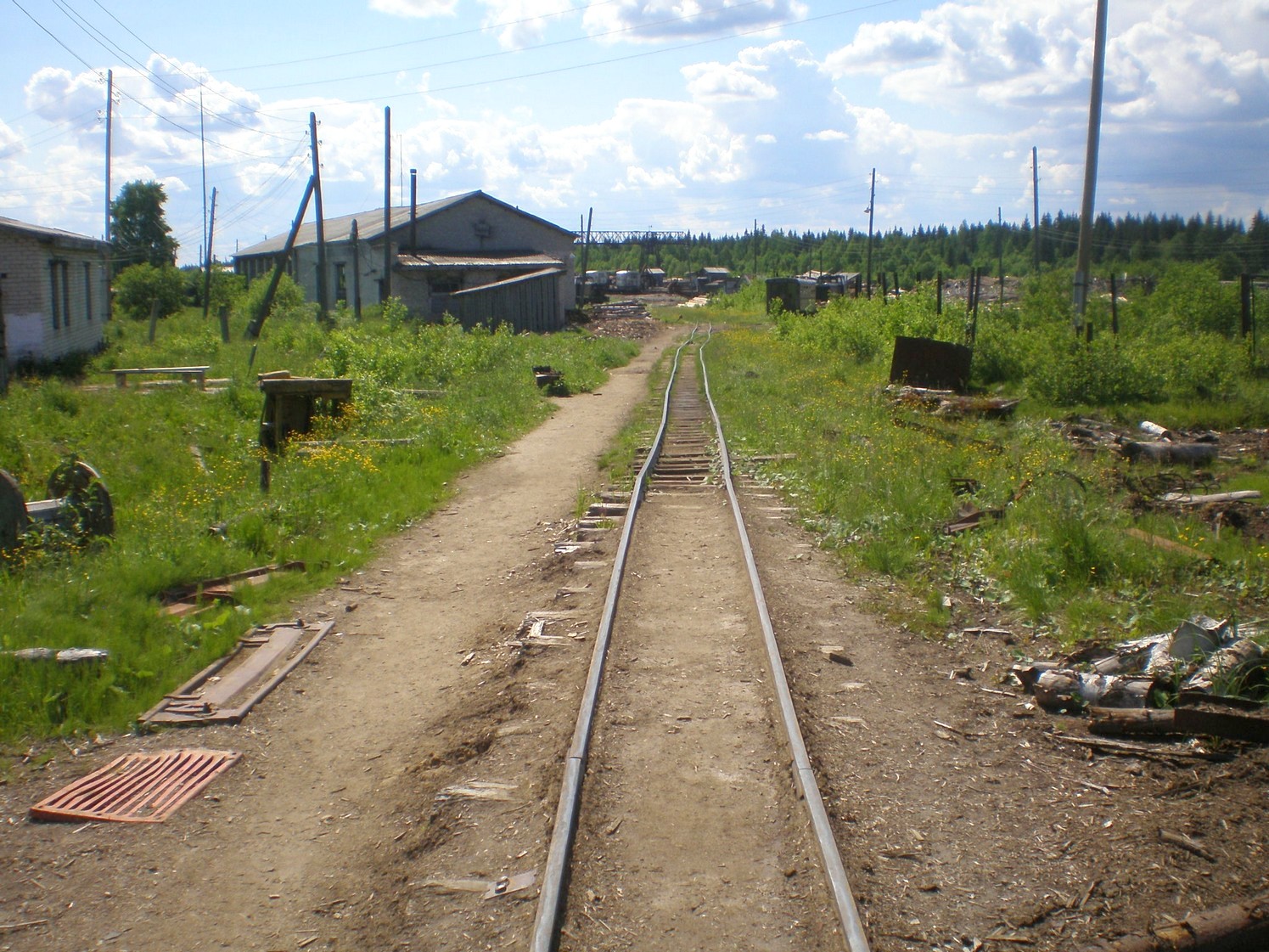 Ивакшанская узкоколейная железная дорога — фотографии, сделанные в 2009 году (часть 17)