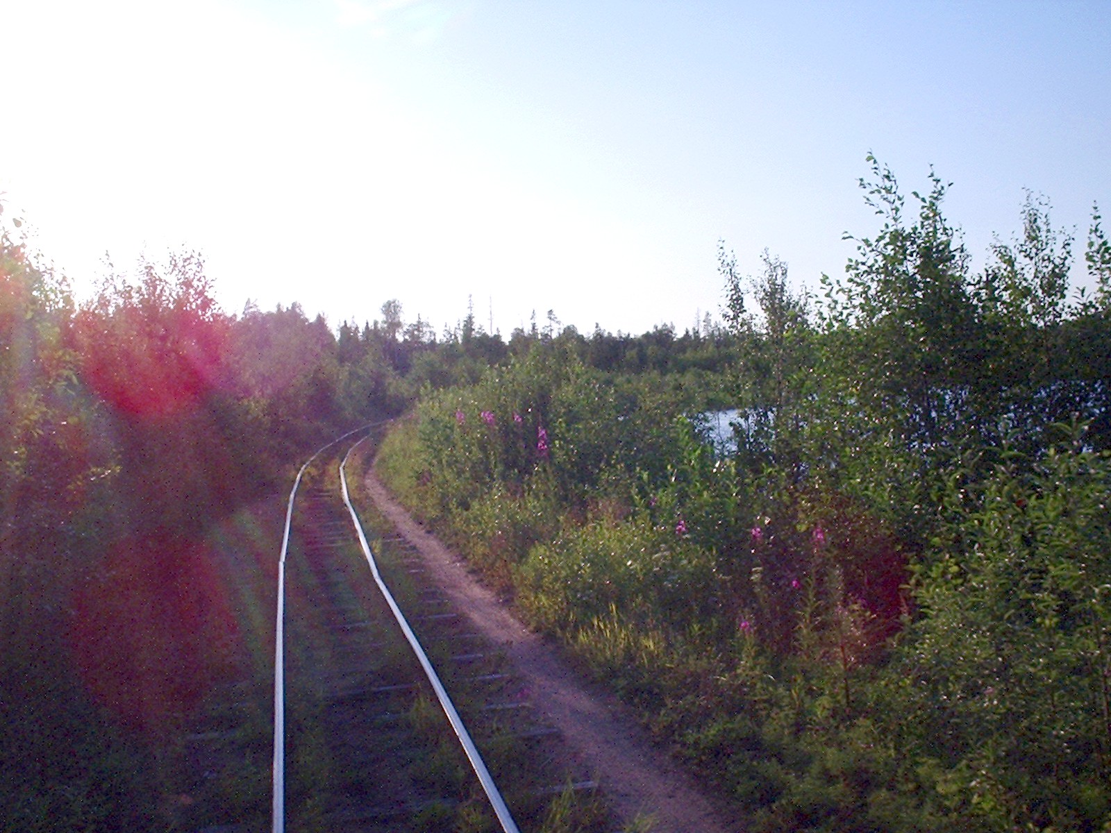 Кудемская узкоколейная железная дорога — фотографии, сделанные в 2005 году  (часть 2)
