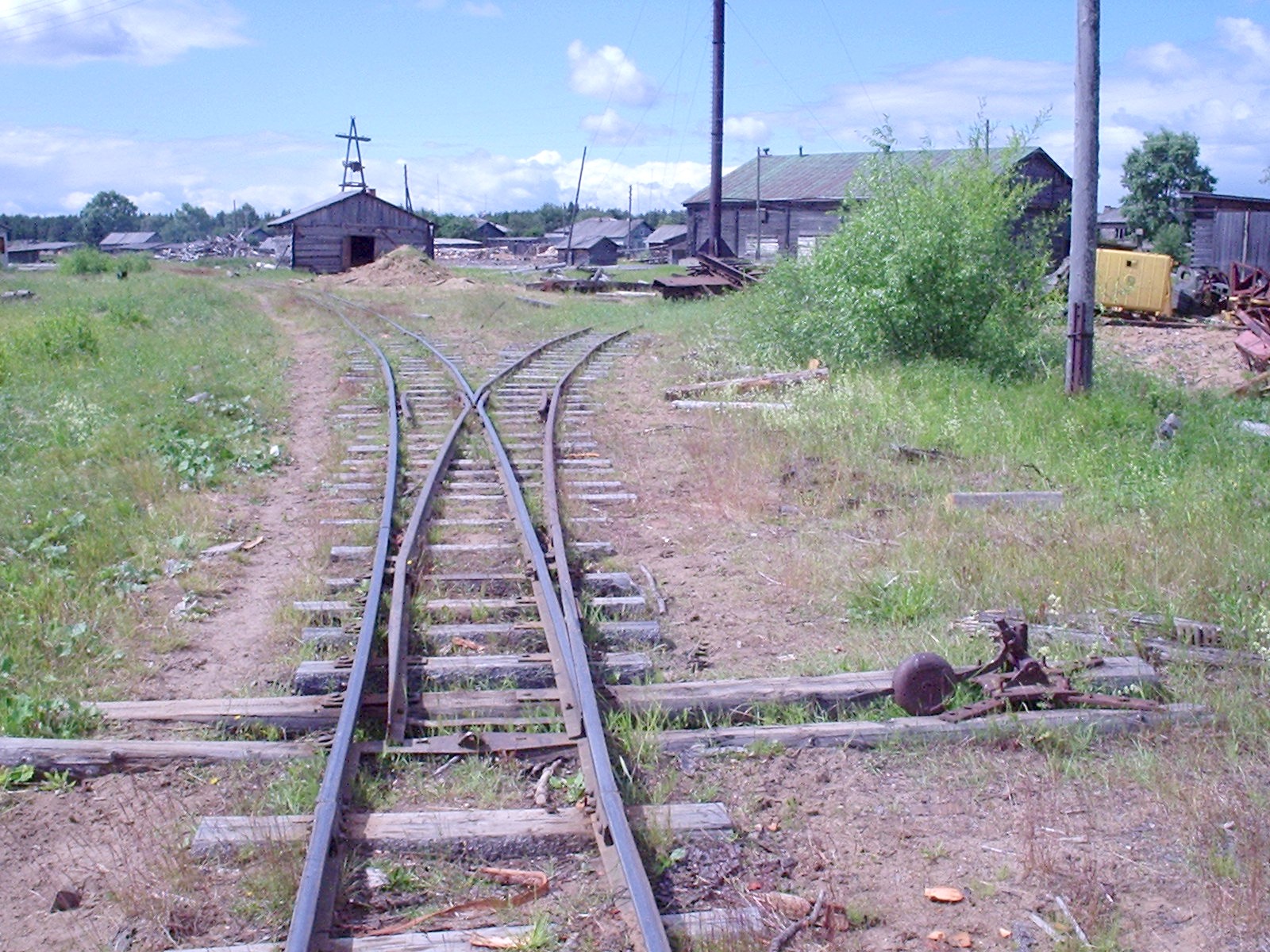 Куликовская узкоколейная железная дорога  — фотографии, сделанные в 2005 году (часть 4)