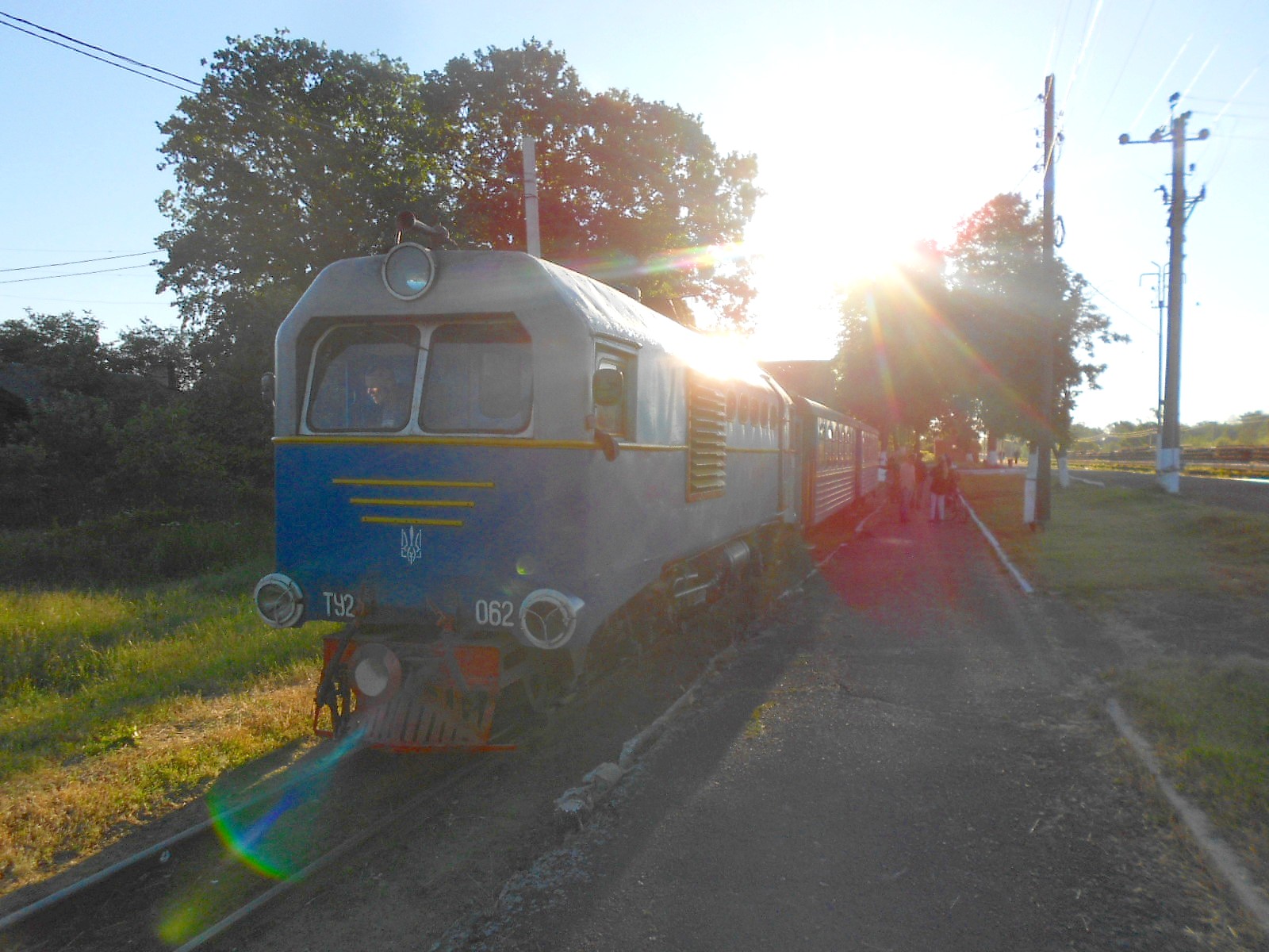Узкоколейная железная дорога Антоновка — Заречное — фотографии, сделанные в 2016 году (часть 1)