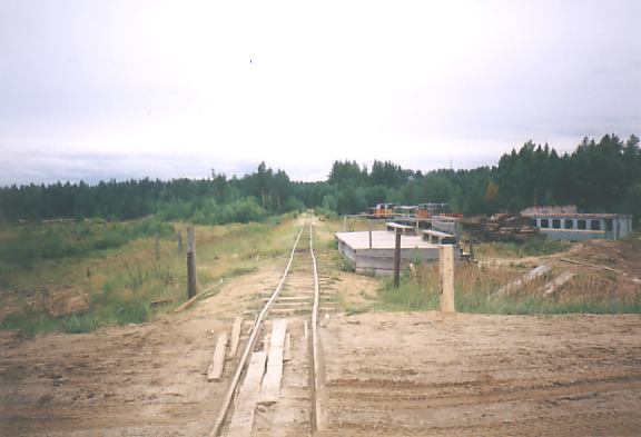 Ужугская узкоколейная железная дорога - фотографии, сделанные в 2004 году