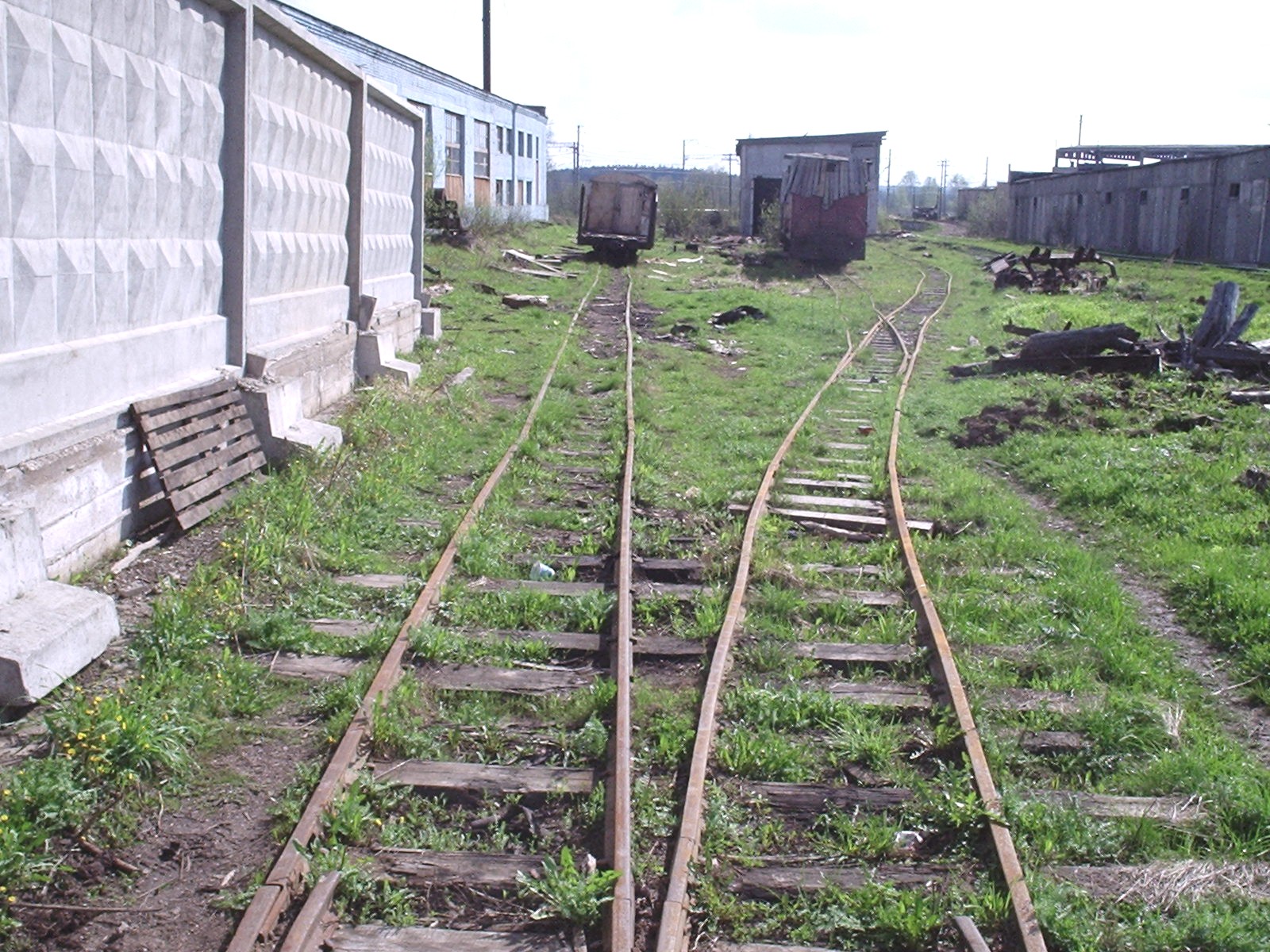 Кургальская узкоколейная железная дорога — фотографии, сделанные в 2005 году (часть 2)