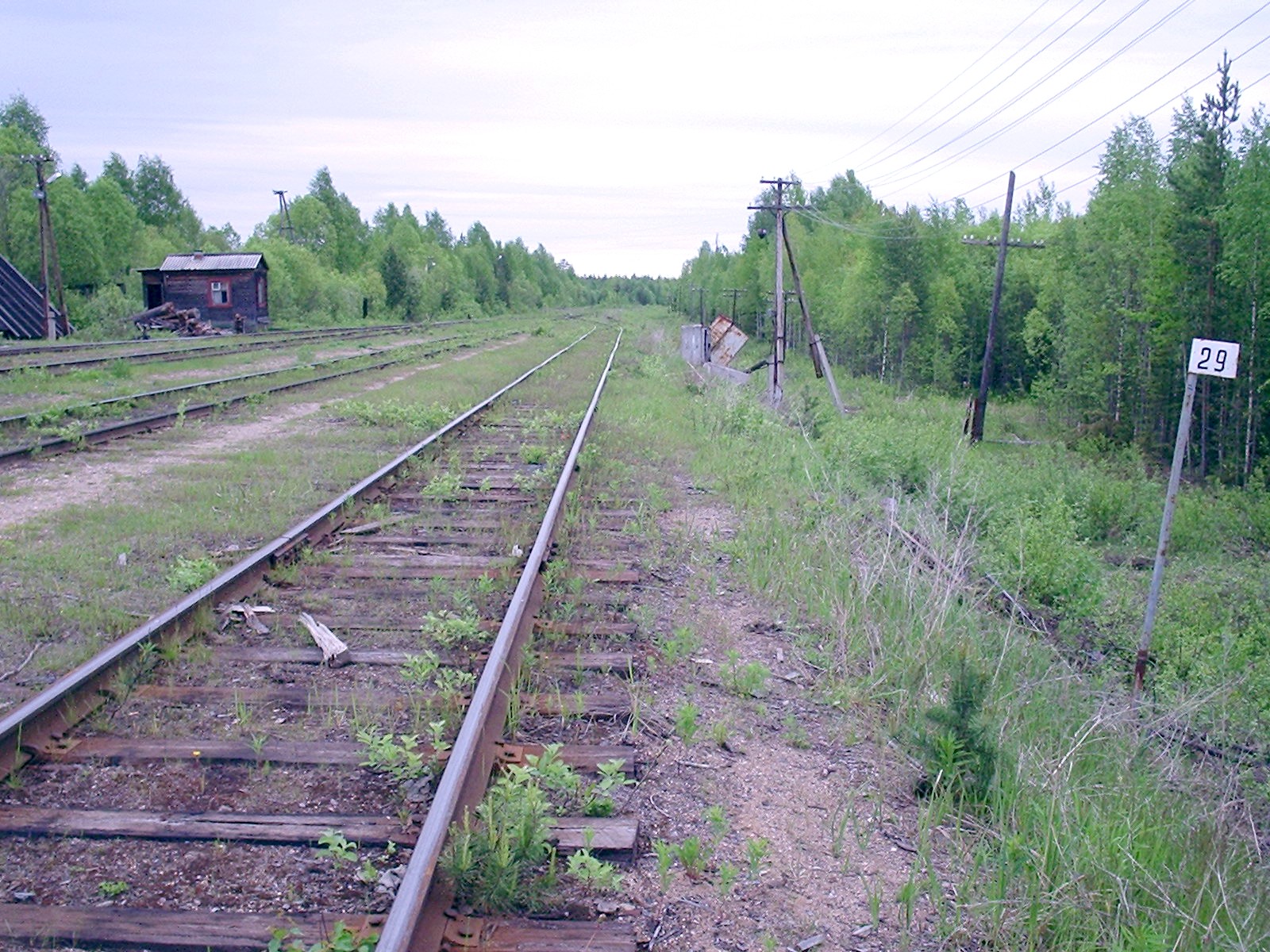 Заонежская железная дорога — фотографии, сделанные в 2005 году (часть 4)