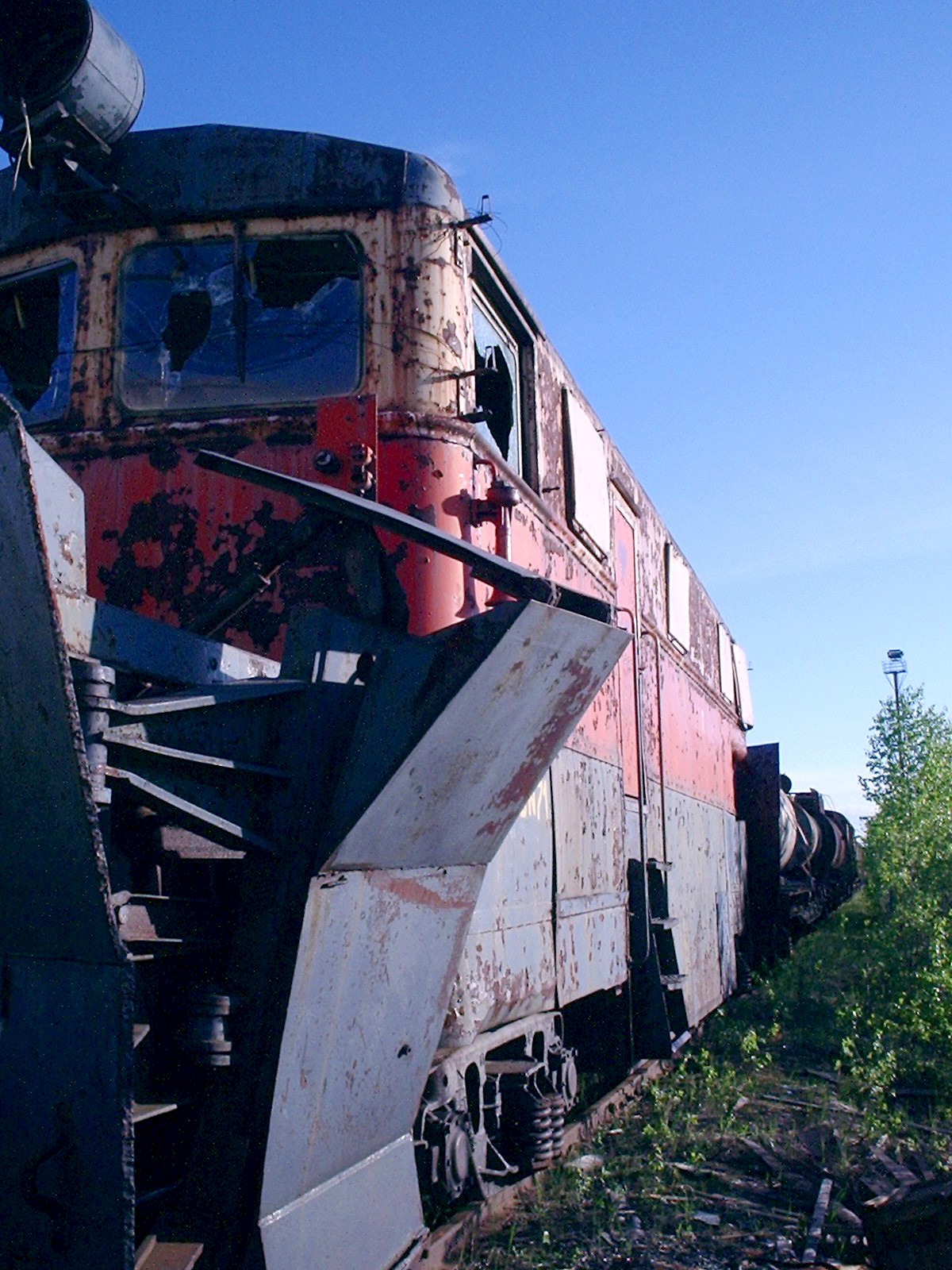 Заонежская железная дорога — фотографии, сделанные в 2005 году (часть 2)