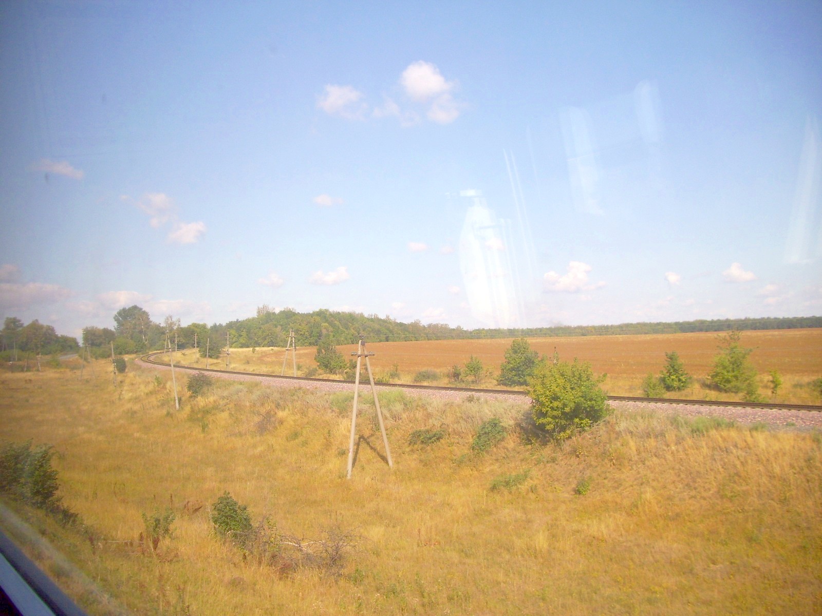Железнодорожная линия Охочевка  —  Колпны
  —  фотографии, сделанные в 2010 году (часть 1)