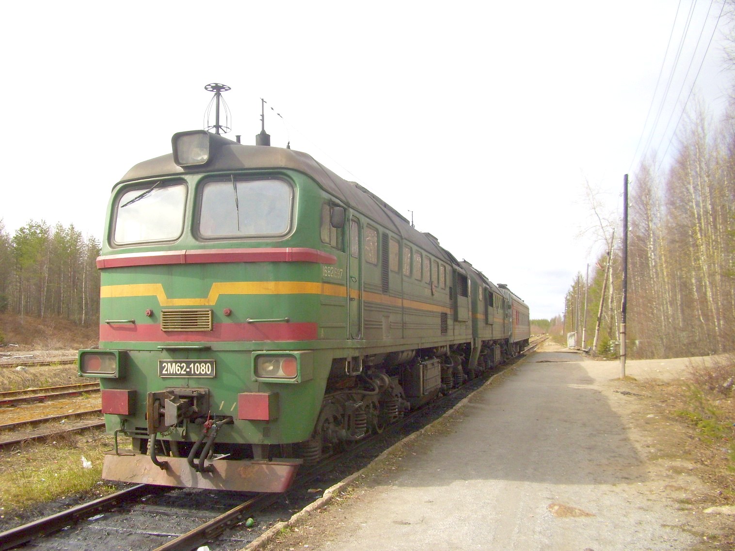 Железнодорожная линия Брусничная — Лендеры
  —  фотографии, сделанные в 2011 году (часть 1)