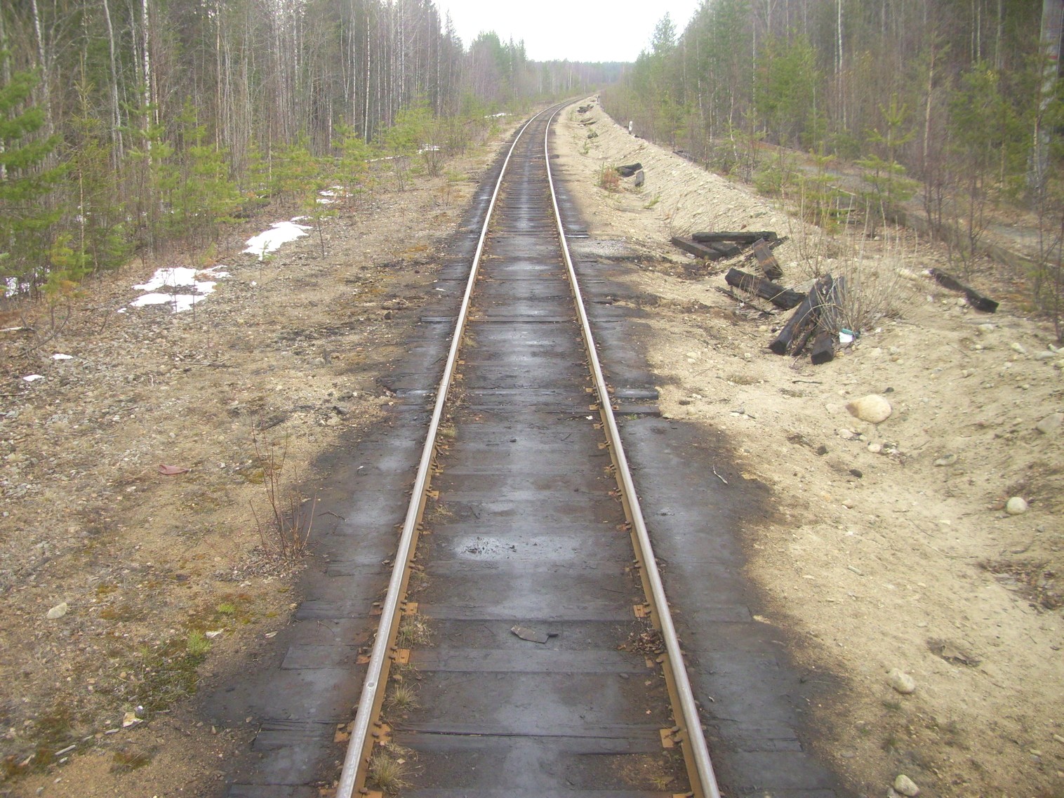 Железнодорожная линия Брусничная — Лендеры
  —  фотографии, сделанные в 2011 году (часть 12)