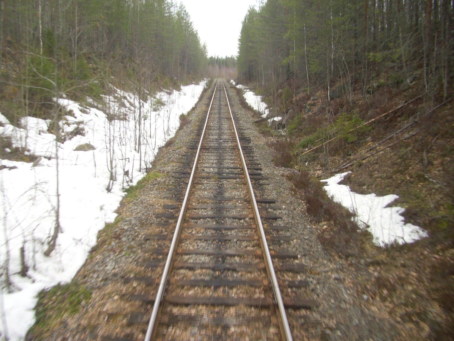 Железнодорожная линия Брусничная — Лендеры
  —  фотографии, сделанные в 2011 году (часть 14)