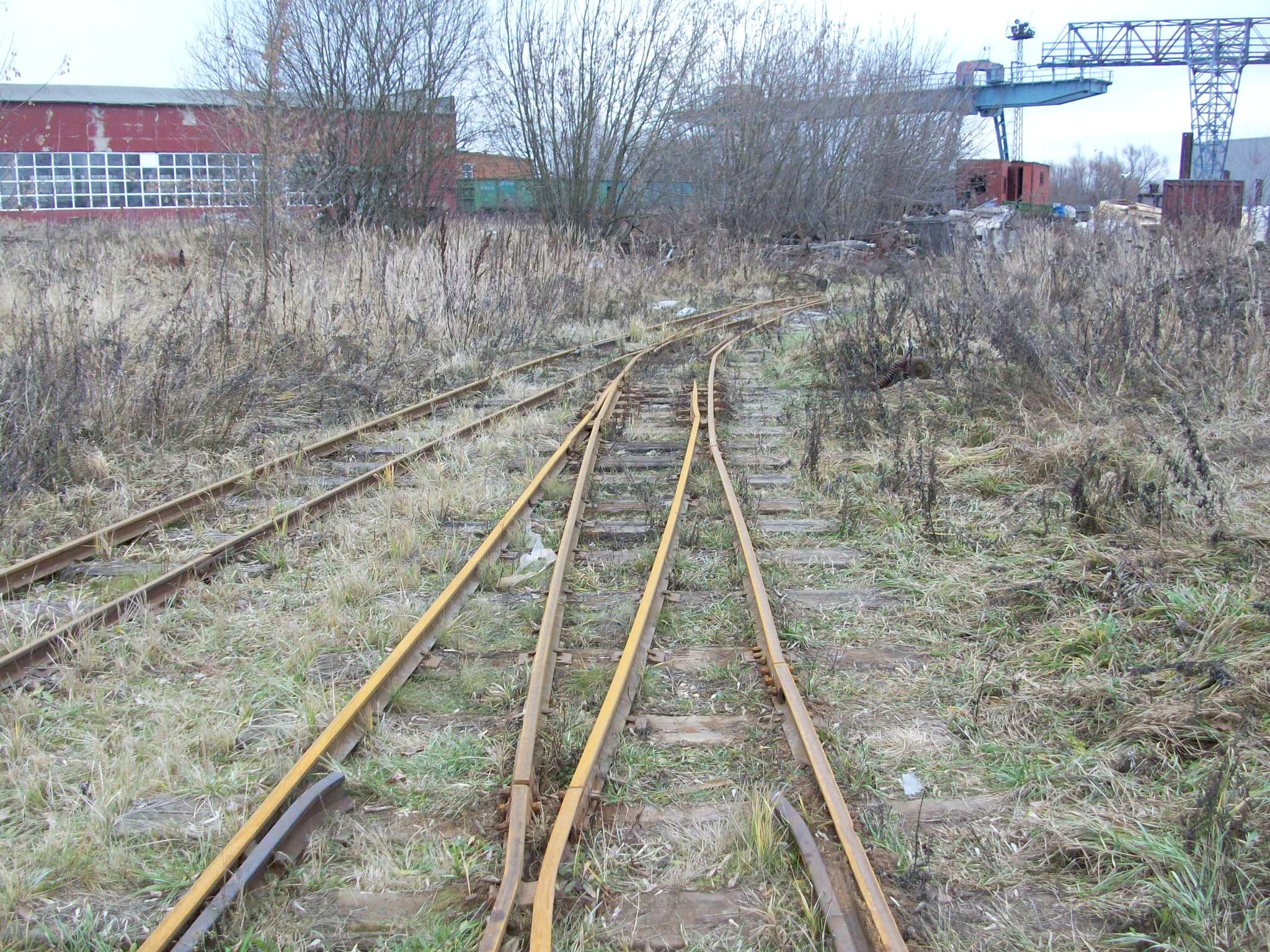 Узкоколейная железная дорога Демиховского машиностроительного завода
  —  фотографии, сделанные в 2015 году (часть 2)