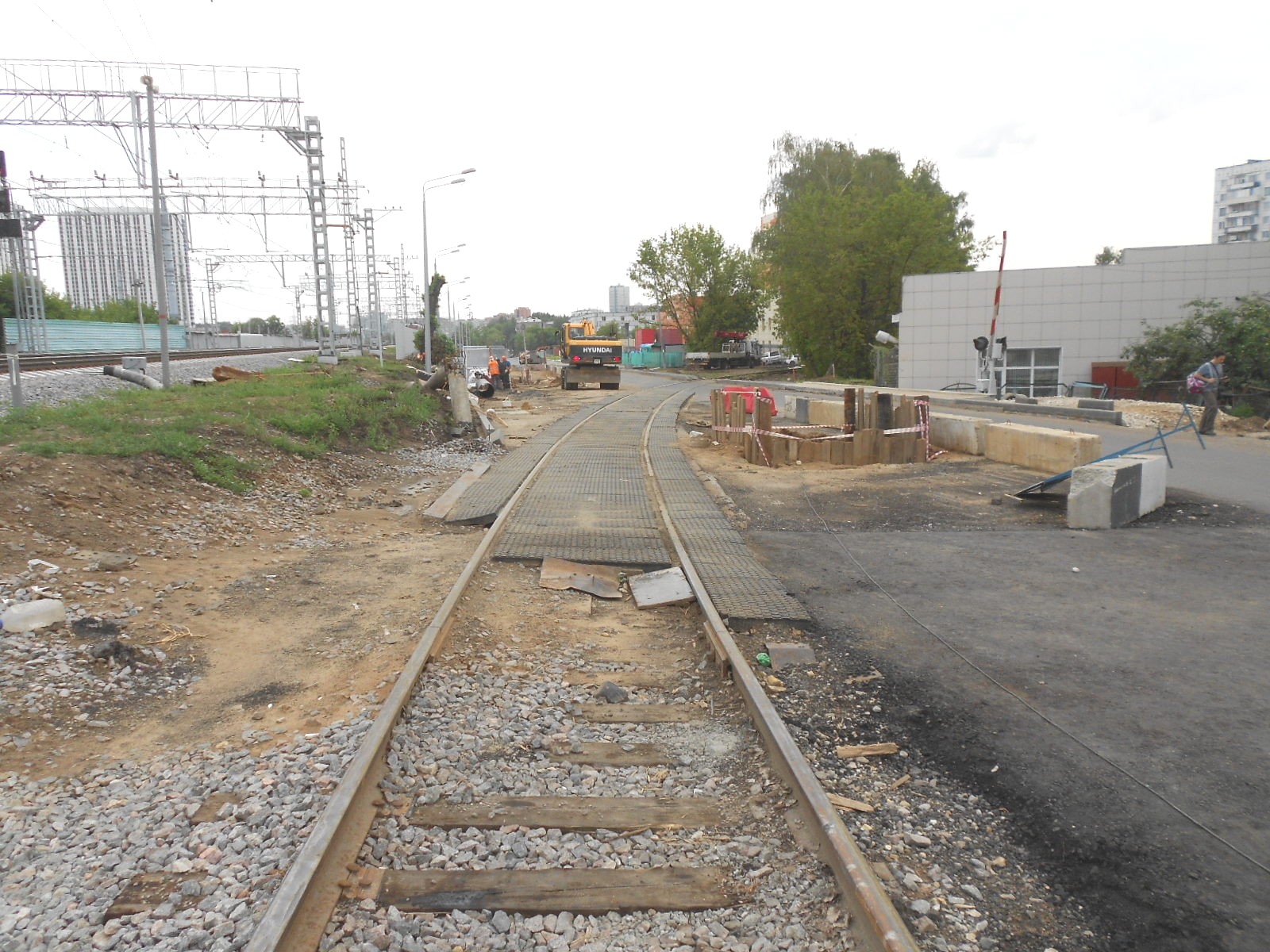 Железнодорожная линия Черкизово — Электрозавод
  —  фотографии, сделанные в 2016 году (часть 1)