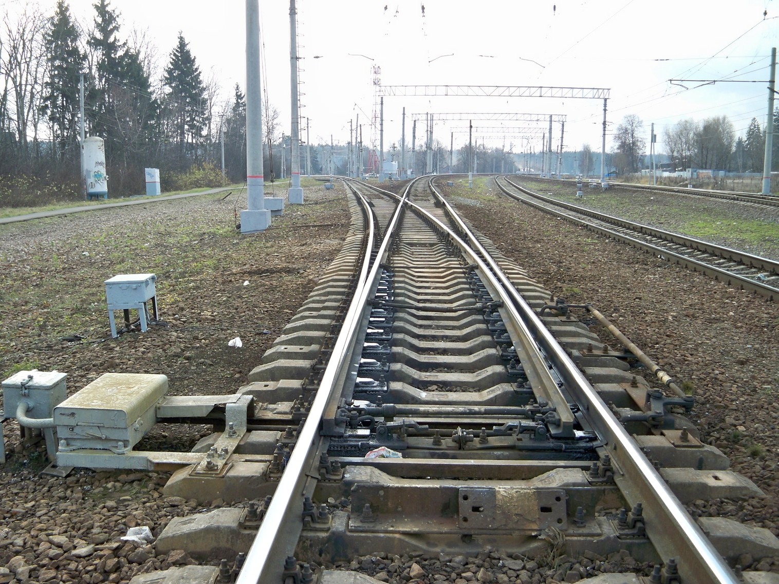 Железнодорожная линия Лесной Городок — Аэропорт Внуково — фотографии, сделанные в 2013 году (часть 1)