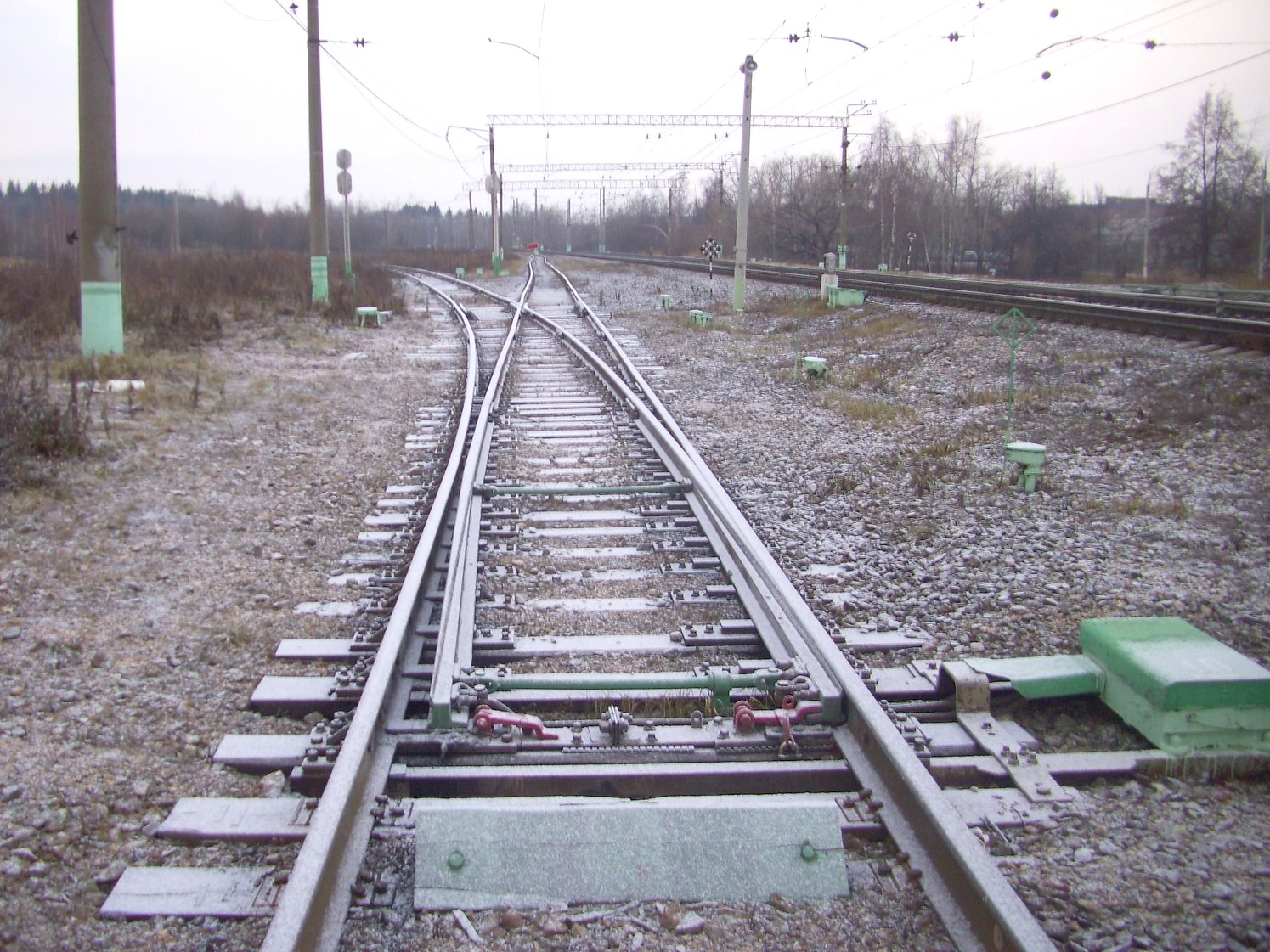 Железнодорожная линия Тучково — Морево — Орешкинский комбинат  —  фотографии, сделанные в 2011 году (часть 1)