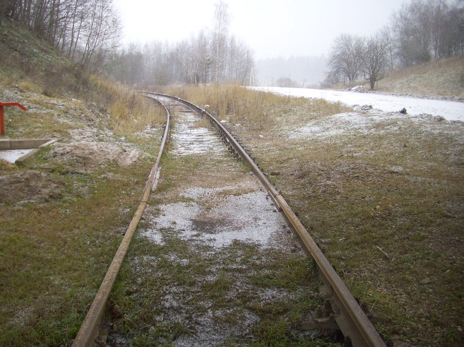 Железнодорожная линия Тучково — Морево — Орешкинский комбинат  —  фотографии, сделанные в 2011 году (часть 5)