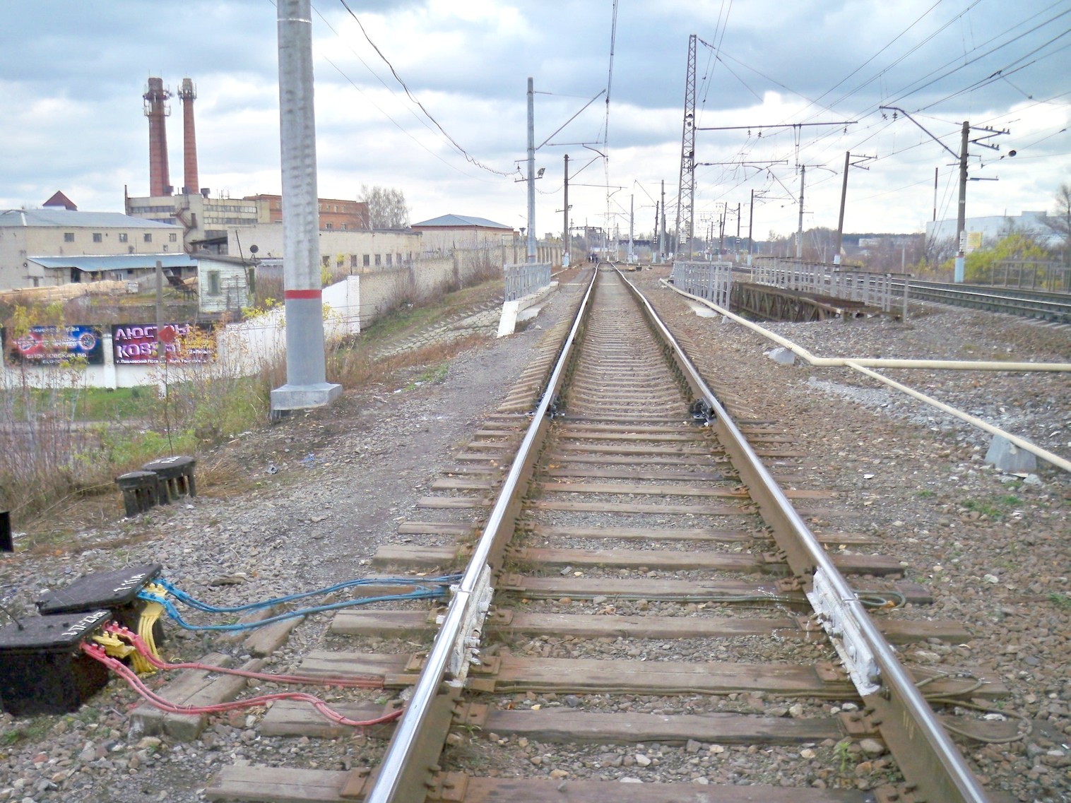 Железнодорожная линия Павловский Посад — Электрогорск
  —  фотографии, сделанные в 2013 году (часть 1)