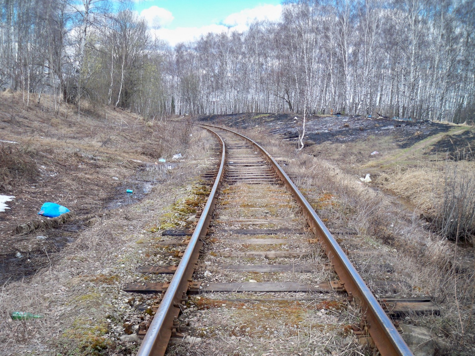 Железнодорожная линия Серпухов  — Заводская (Протвино) — фотографии, сделанные в 2013 году (часть 3)