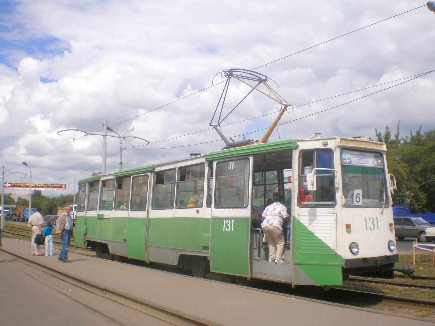 Коломенский трамвай  —  фотографии, сделанные в 2008 и 2010 годах