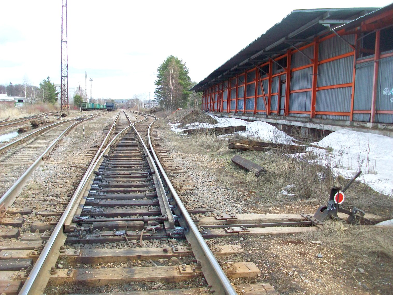 Железнодорожная линия Крюково — Крюково-Грузовое
  —  фотографии, сделанные в 2015 году (часть 4)