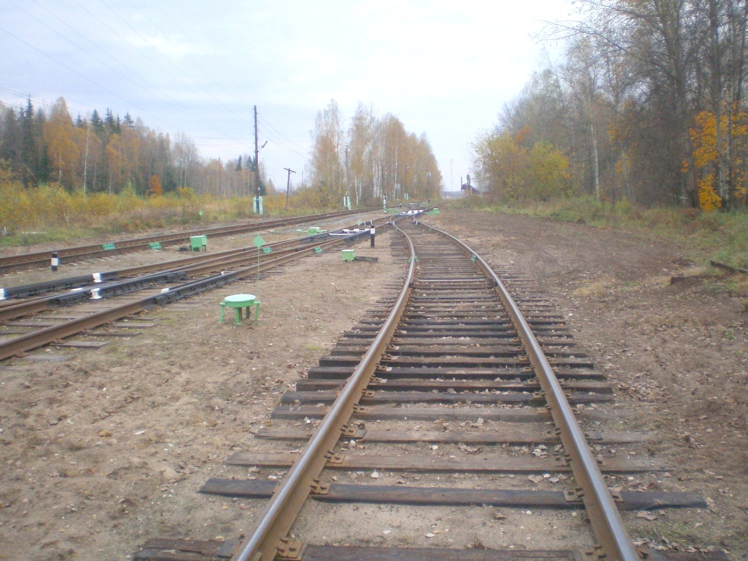Железнодорожная линия Кривандино — Рязановка  —  фотографии, сделанные в 2008 году (часть 2)