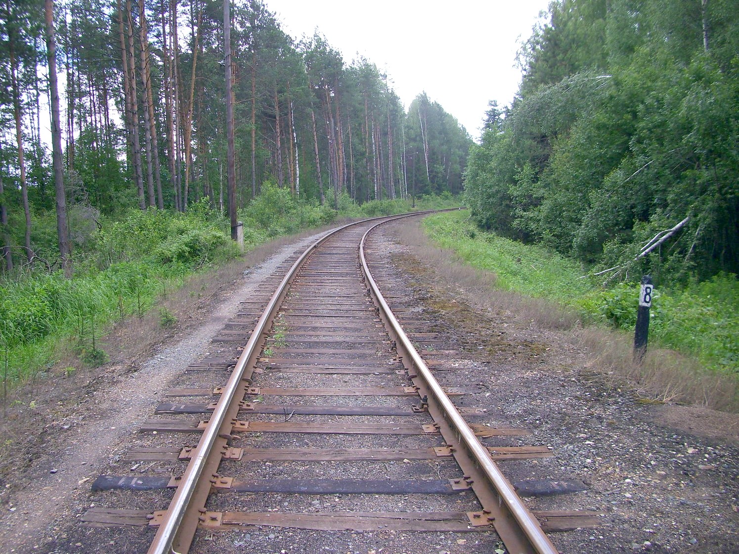 Железнодорожная линия Кривандино  —  Рязановка  —  фотографии, сделанные в 2010 году (часть 20)