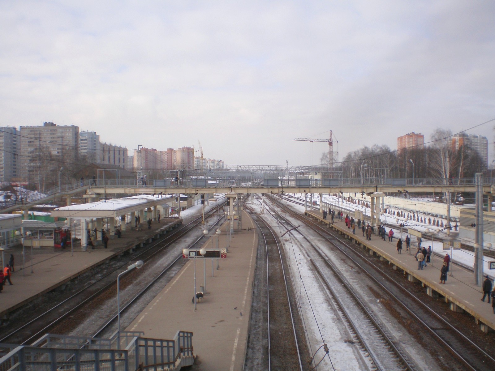 Московско-Нижегородская железнодорожная линия  — станция Железнодорожная (Обираловка): фотографии, сделанные в 2009 году