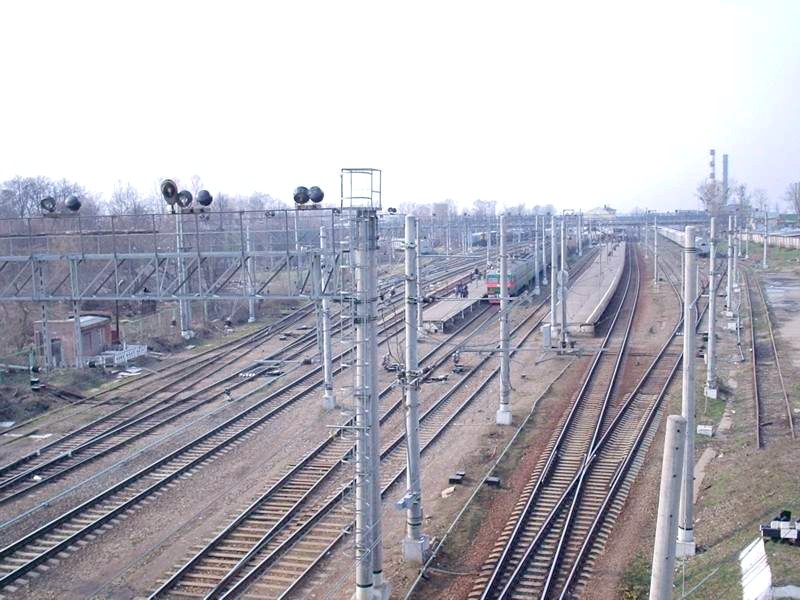 Петербурго-Московская железнодорожная линия на территории Московской области  — станция Клин