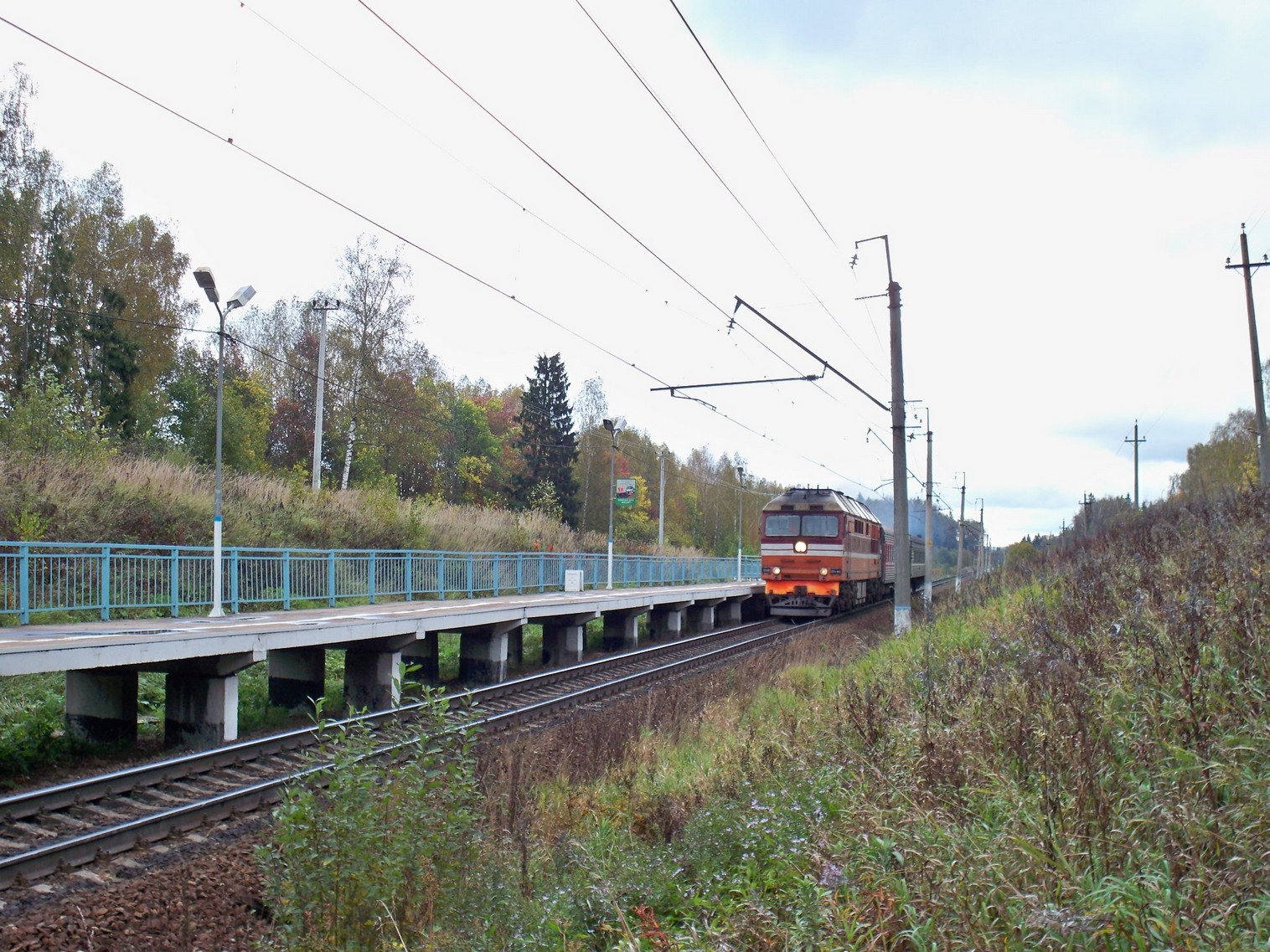 Московско-Виндавская железнодорожная линия на территории Московской области  — остановочный пункт 133 км: фотографии (страница 2, сделаны в 2012 году)
