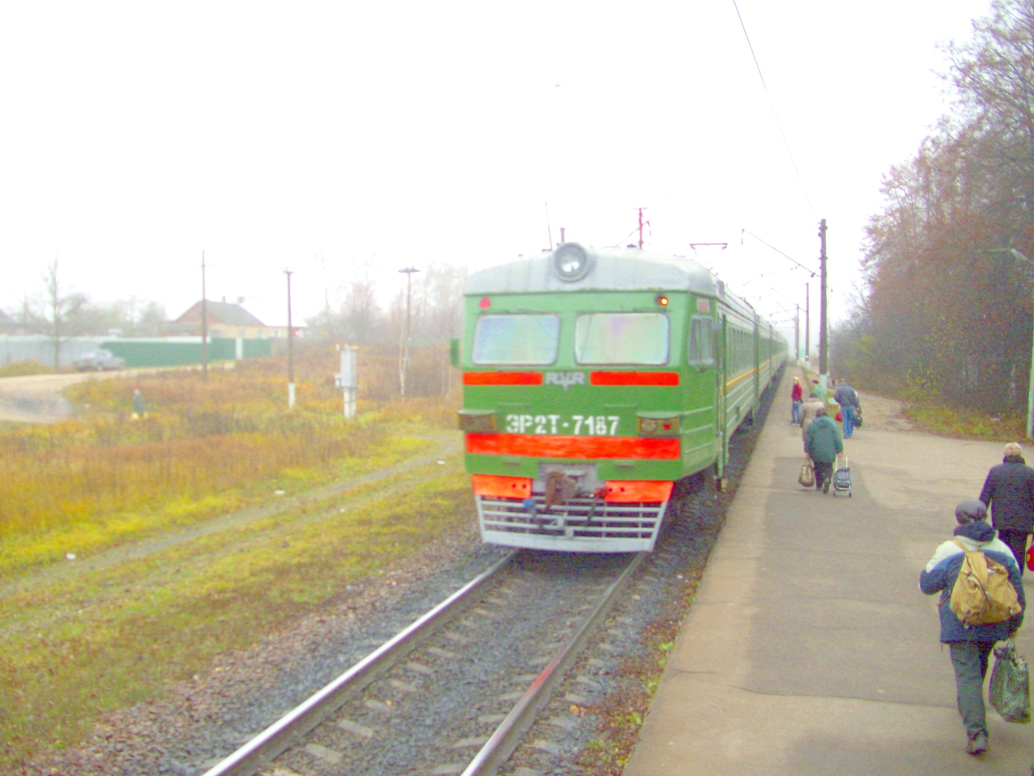 Московско-Виндавская железнодорожная линия на территории Московской области  — станция Бухолово