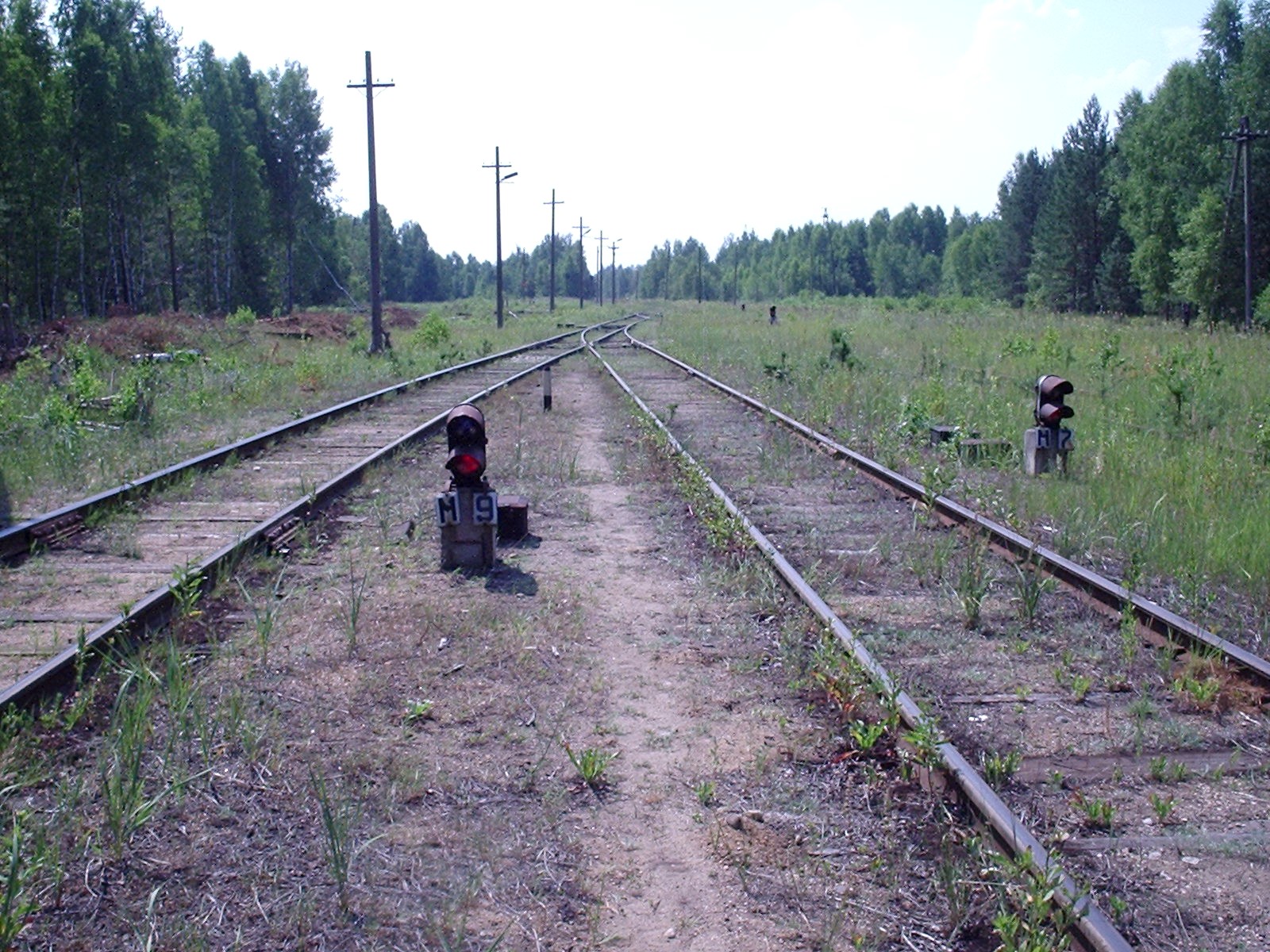 Железнодорожная линия Сазоново — Пилево  —  фотографии, сделанные в 2006 году (часть 2)